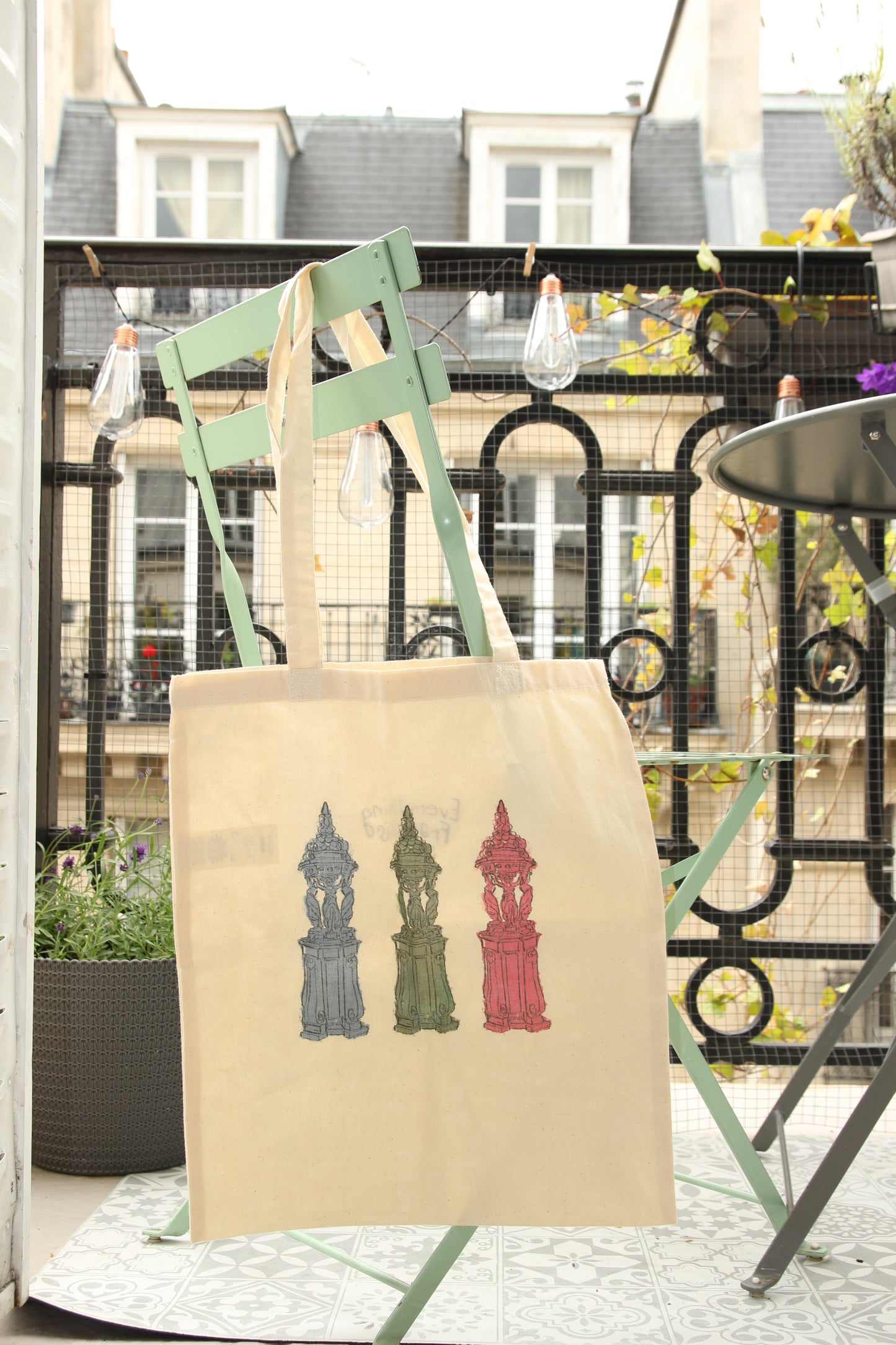 Tote Bag Fontaine Wallace Tricolore
