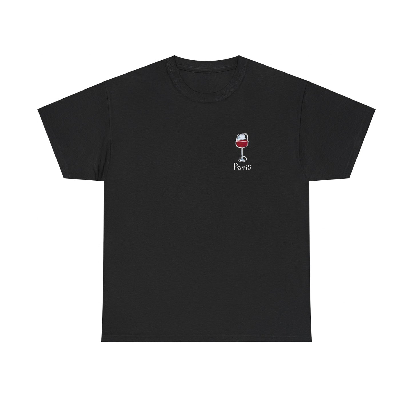 T-Shirt Verre De Vin - Paris