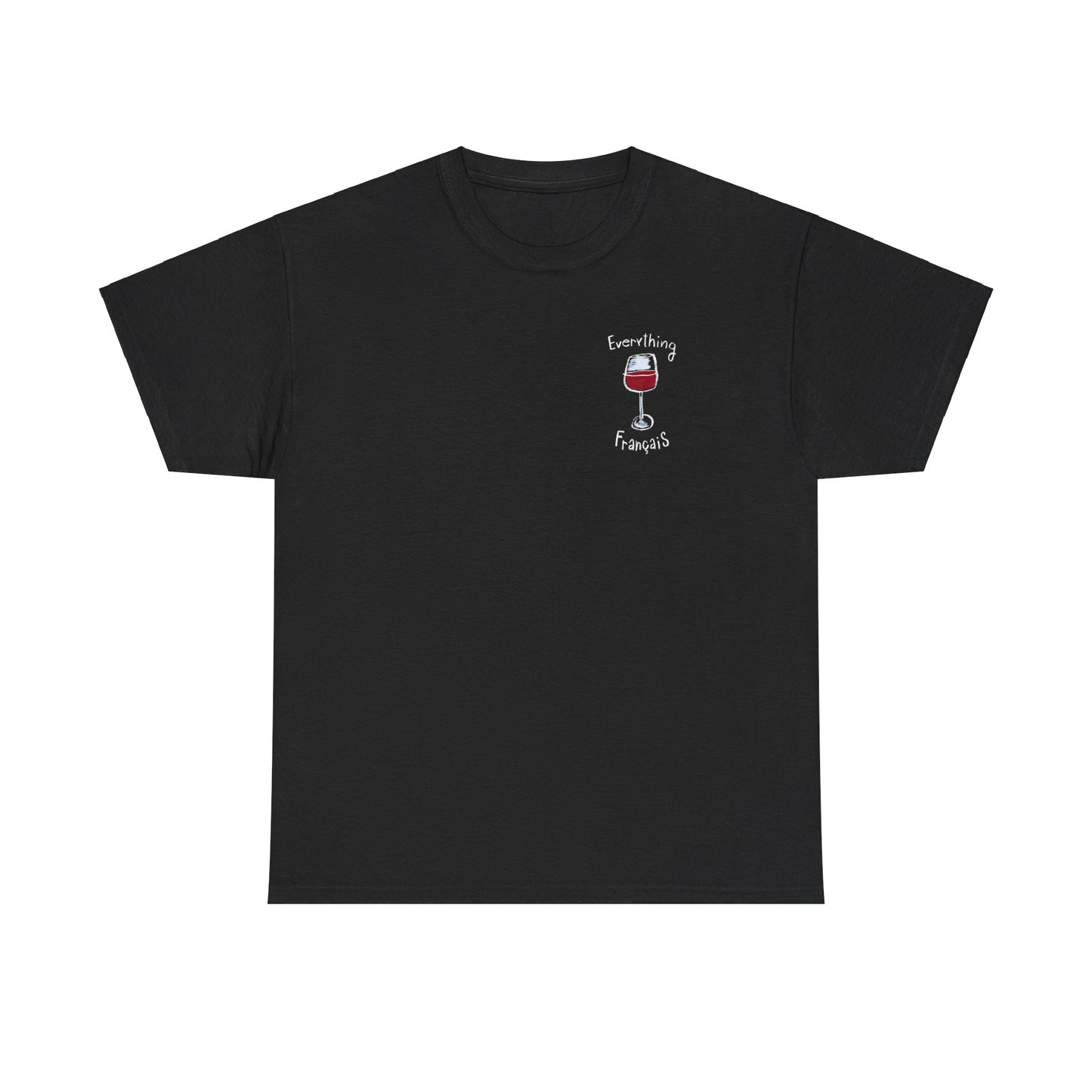 T-Shirt Verre de Vin - Everything Français