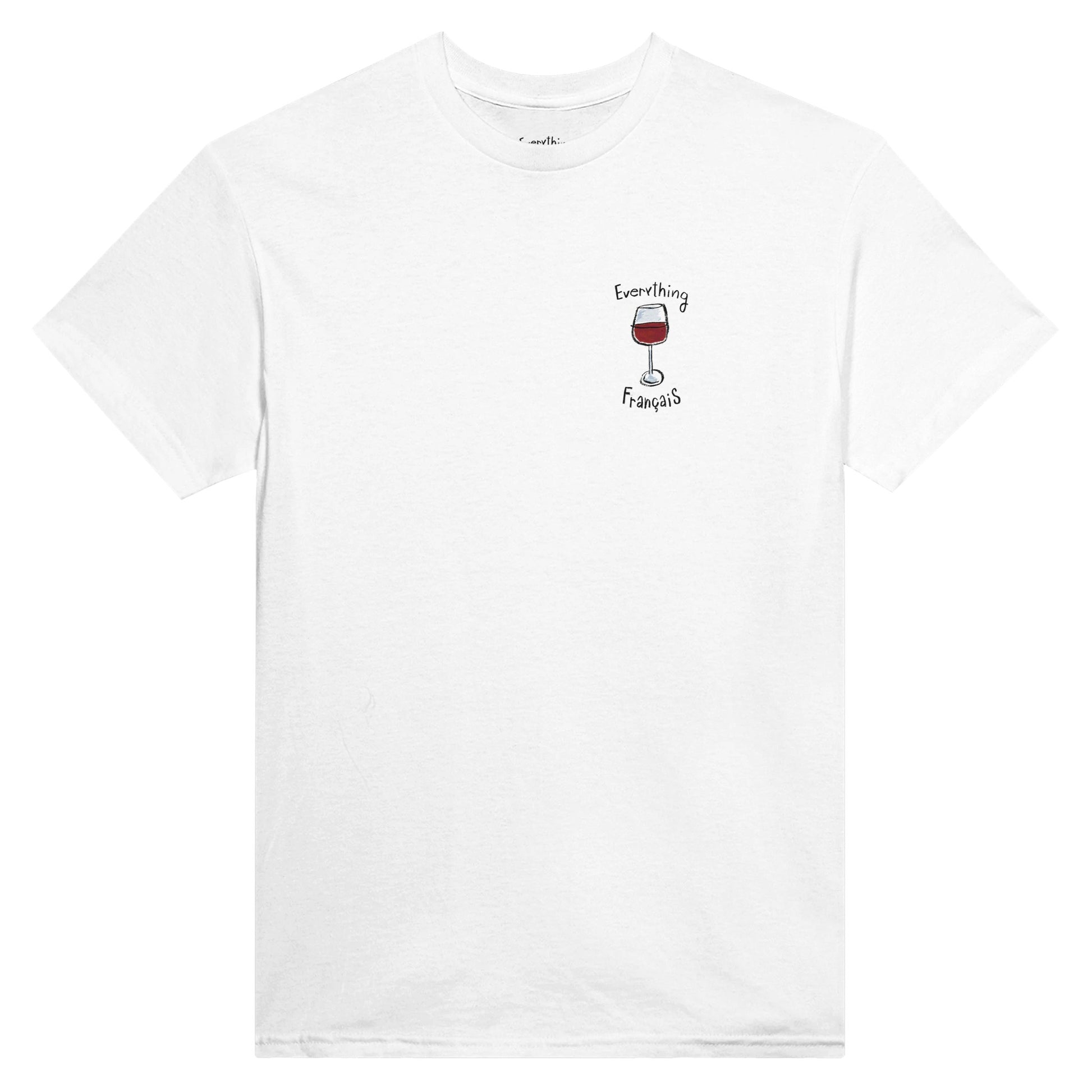 T-Shirt Verre de Vin Everything Français - Main Image